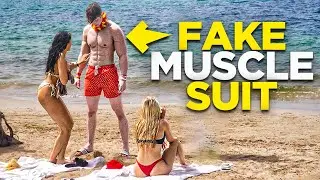 Fake Muscle Suit Prank 2