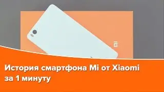 История смартфона Mi от Xiaomi за 1 минуту