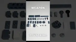 Lego MOC - Mech Weapon Tutorial