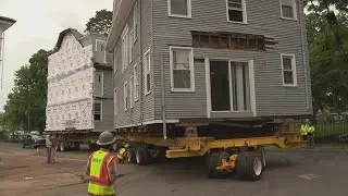 Four historic Hartford homes relocated to make way for Connecticut Children's expansion