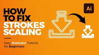 How to Keep Stroke from Scaling in Illustrator