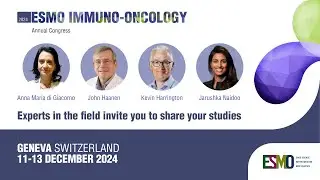 ESMO Immuno-Oncology 2024: Congress Experts in the field invite you to share your research.