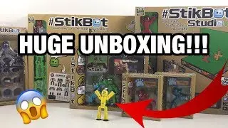 HUGE STIKBOT UNBOXING!