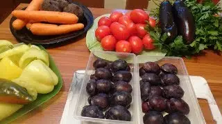 Заготовка овощей и фруктов на зиму /Заморозка овощей и фруктов
