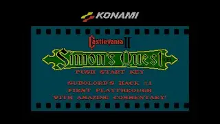 Castlevania 2: SuboLord's Hack #1 (Hack) (NES) - First Playthrough with Amazing Commentary