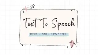 Text to speech application in html css javascrit with male and female voices |  Web Genie