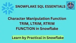 Snowflake SQL Functions Unveiled: TRIM, LTRIM, RTRIM for Data Grooming Excellence! 💻✨