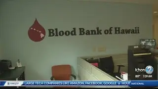 Blood Bank of Hawaiis special blood drive at Dave & Busters