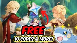 FREE Primogems! 10 New Codes, Web Event & More!