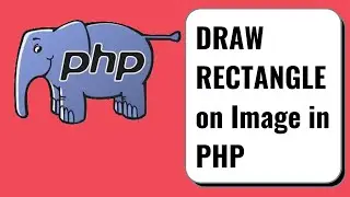 Draw rectangle on Image on PHP