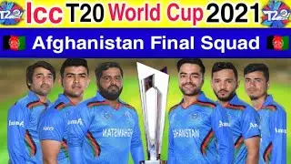 ICC T20 World Cup 2021 Afghanistan Team Full Squad | Afghanistan Full Squad for T20 World Cup 2021 |