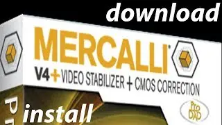 How to Download & Install Plugin ProDAD Mercalli + CMOS Correction RePack by PooShock