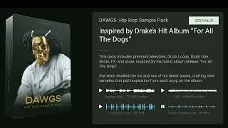 Cymatics - Drizzy Hip hop sample pack | Download Now