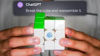 CHATGPT SOLVES MY RUBIK'S CUBE?!