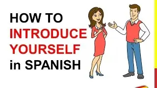 Spanish Lesson 5 - How to INTRODUCE YOURSELF in Spanish Formal Informal Cómo te llamas Cómo se llama