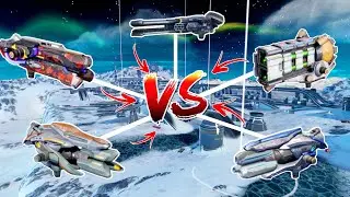 [WR]🔥Damper VS Fainter VS Pulsar VS Hazard VS Deceiver Weapon Comparison |War Robots|