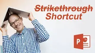 How to use the Strikethrough Shortcut in PowerPoint (Cross Out Text Fast)