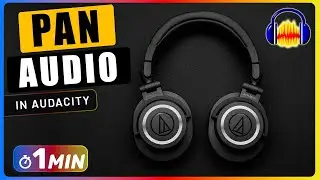 How to PAN Audio Left or Right in Audacity