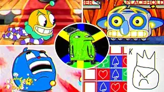 Cuphead - All Secret Unused Boss Fights