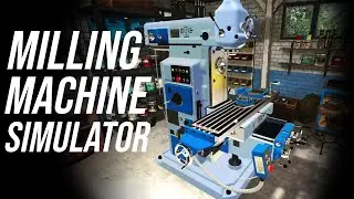 Milling Machine Simulator Game.... Yes This Actually Exists