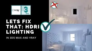 FIXED: Trouble Shooting HDRI Lighting in V-Ray and 3ds Max