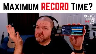 How long can you record in GarageBand iOS? (64 minutes)