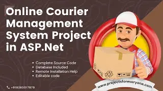 Online Courier Management System Project | Courier Management System | ASPNet Project Source Code