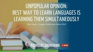 Best way to learn languages is learning them simultaneously - Eleni Gaqo | PGO 2023