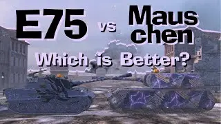 WOT Blitz Face Off || Mäuschen vs E 75