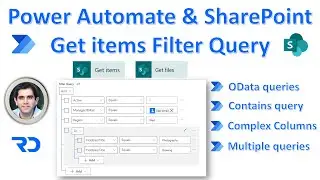 Power Automate OData Filter Query flow for SharePoint list