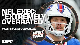 JOSH ALLEN OVERRATED? 😬 Mina Kimes defends Allens command on offense | First Take