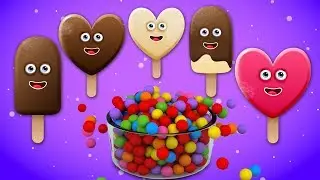 Learn Colors with Ice Cream Finger Family Song | Daddy Finger Rhyme