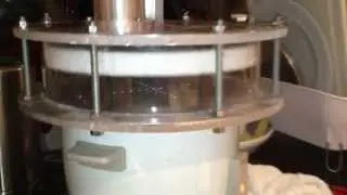 BIG low temperature difference stirling engine with WIRE WOOL REGENERATOR