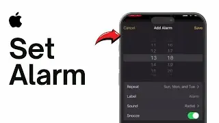 How To Set Alarm On iPhone