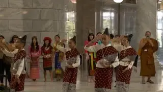 Lao-Americans celebrate the largest Buddhist temple newly constructed in Utah