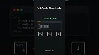 Master VS Code Shortcuts: Boost Your Coding Speed! #vscode #shortcuts #codemonarch
