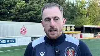 Chatham Town 0-3 Slough Town | Scott Davies Interview | 28 September 2024