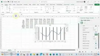 Add and Edit Gridlines For Your Graphs In Microsoft Excel. Vertical Gridlines. Major and Minor. More