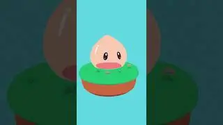 Making a 2D looking Slime in Blender [TIMELAPSE]