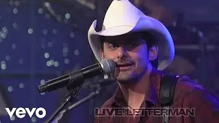 Brad Paisley - I’m Gonna Miss Her (Live on Letterman)