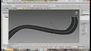 Tutorial on Creating a curve road texture using Path Deform in 3dsmax.