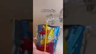 DIY Adult Capri Sun