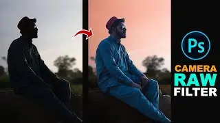Edit Dark Night Photo with New Camera Raw Filter in Photoshop 2023