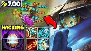 WHEN JAX HITS 7.00 ATTACK SPEED IT LOOKS LIKE HE'S HACKING! (ON-HIT JAX BUILD)