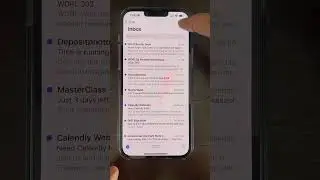 How to delete all unread email on your iPhone #shorts #howto #iphone #techtips #apple #email