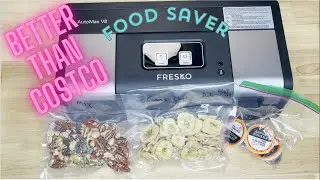 DIY How to Use a Vacuum Sealer Food Saver Tutorial Demo | Quickest and Easiest To Use Food Saver