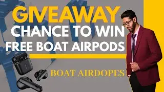 GIVEAWAY FREE BOAT AIRDROPS | Free मे जीतो BoAt Airdopes 😍 | GIVEAWAY boAt Airdopes | Free Gift