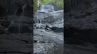 It doesn’t get much better than a hidden waterfall at a secret spot in the Georgia mountainside!