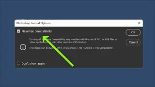 Adobe Photoshop - Turning Off Maximize Compatibility May Interface With The Use PSD Or PSB File-2022