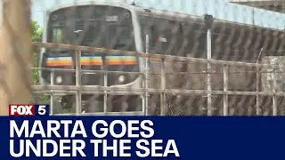 Old MARTA railcars to sleep with the fishes | FOX 5 News